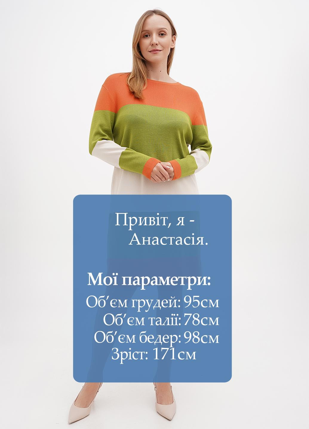 Комбінована кежуал сукня сукня светр Minority в смужку