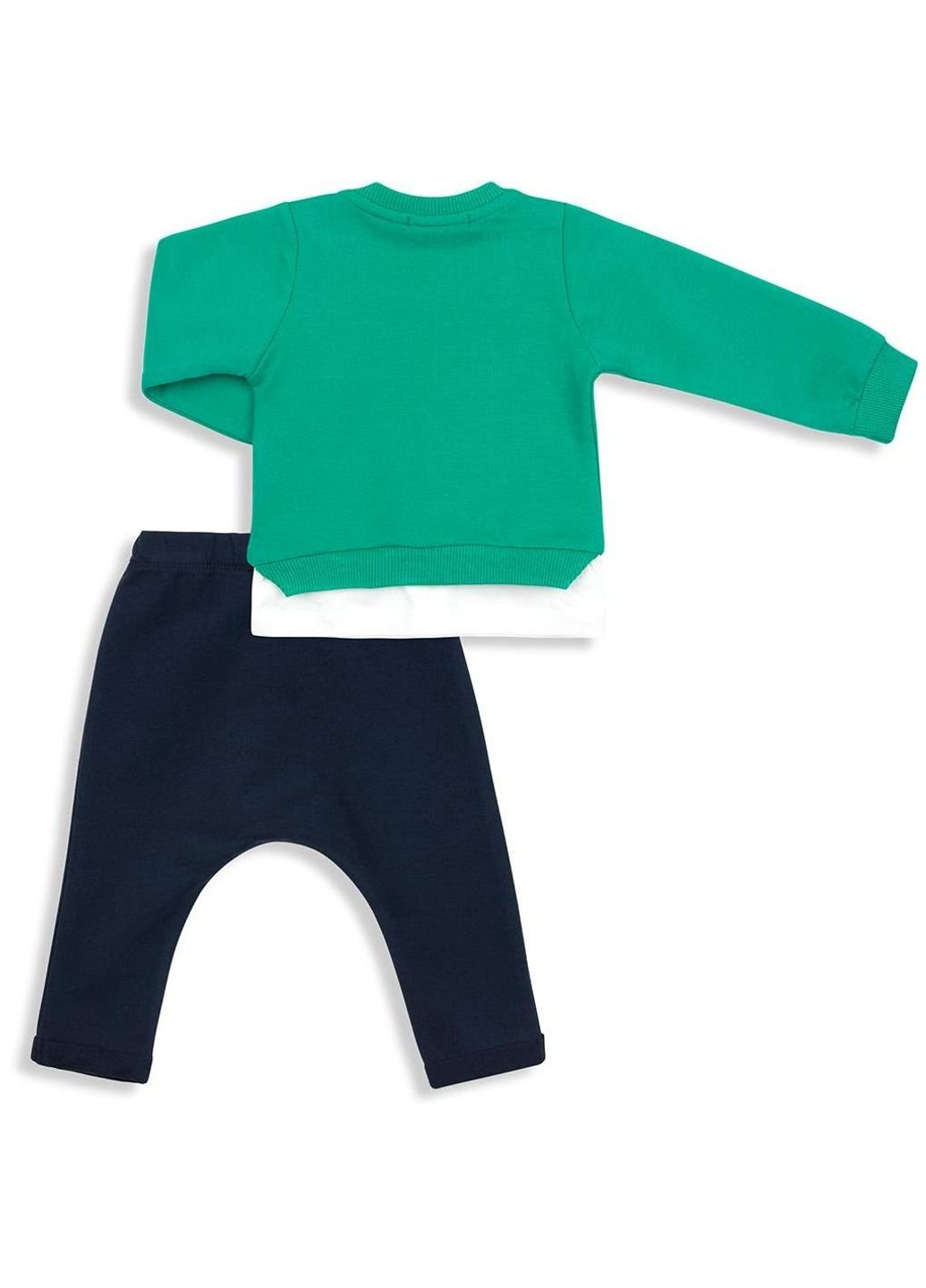 Темно-синий демисезонный набор детской одежды you are my star (11993-86b-green) Breeze