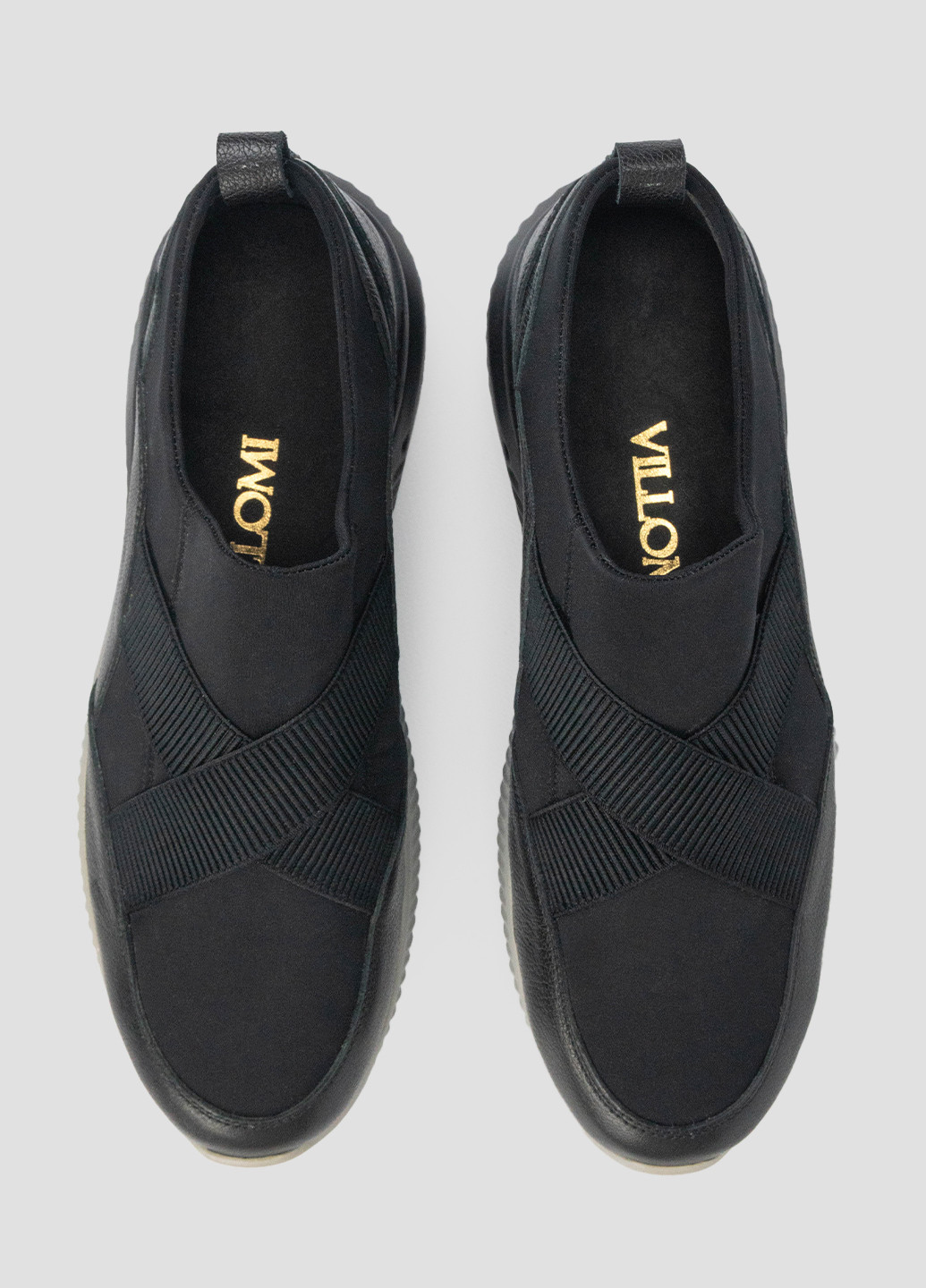 Черные демисезонные кроссовки vm villomi