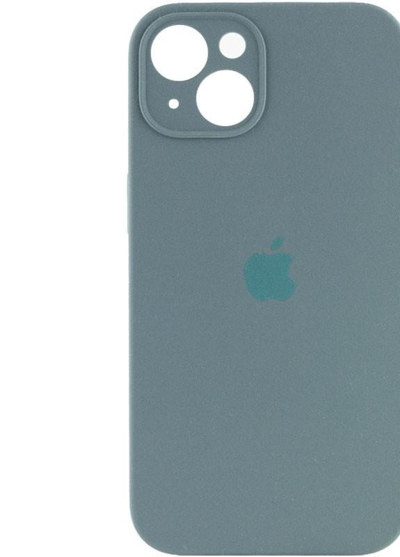 Силіконовый Чохол Накладка Закрита Камера Silicone Case Full Camera Для iPhone 13 Pine Green No Brand (254091746)