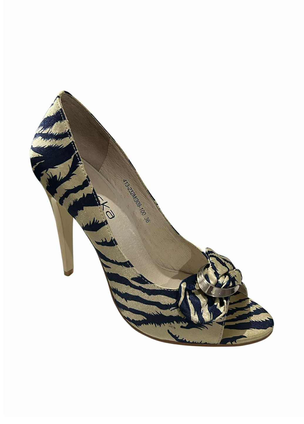 Braska Туфлі піп-тое комбінований з текстиль, — літо (356108324)