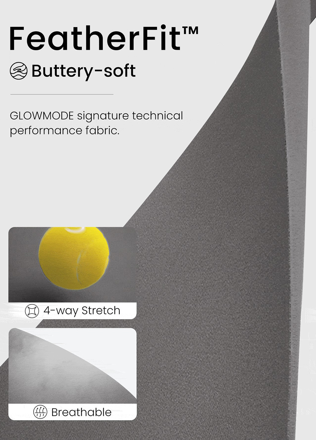 Серые демисезонные леггинсы SHEIN