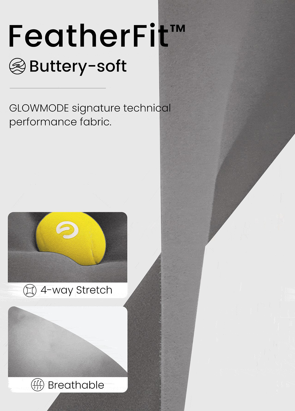 Серые демисезонные леггинсы SHEIN