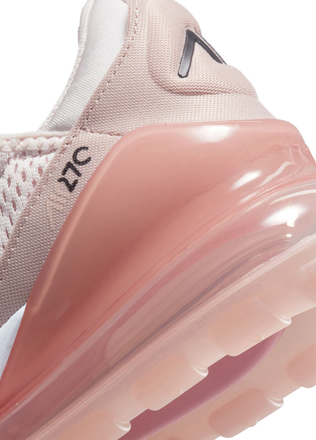 Кроссовки Nike WMNS AIR MAX 270 пудровые демисезоны (348430576)