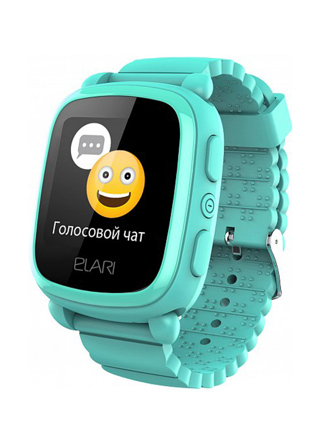 Детские смарт-часы KidPhone 2 Green с GPS-трекером (KP-2G) Elari elari kidphone 2 green (kp-2g) (132853829)