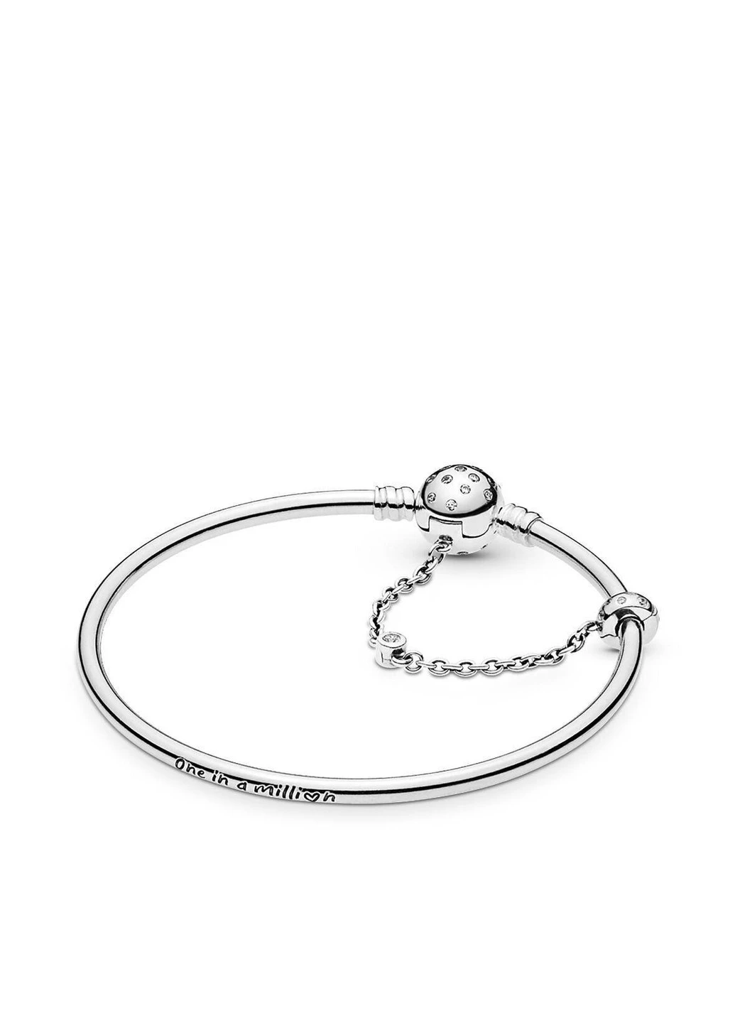 Серебряный браслет для шармов Пандора "Одна на миллион" 16 No Brand (252508891)