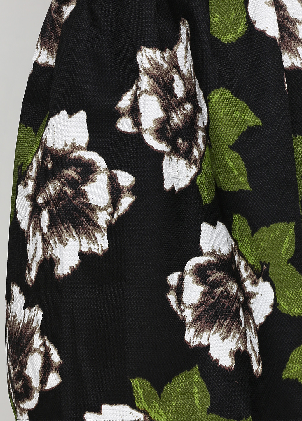 Черная кэжуал цветочной расцветки юбка Moni&co колокол