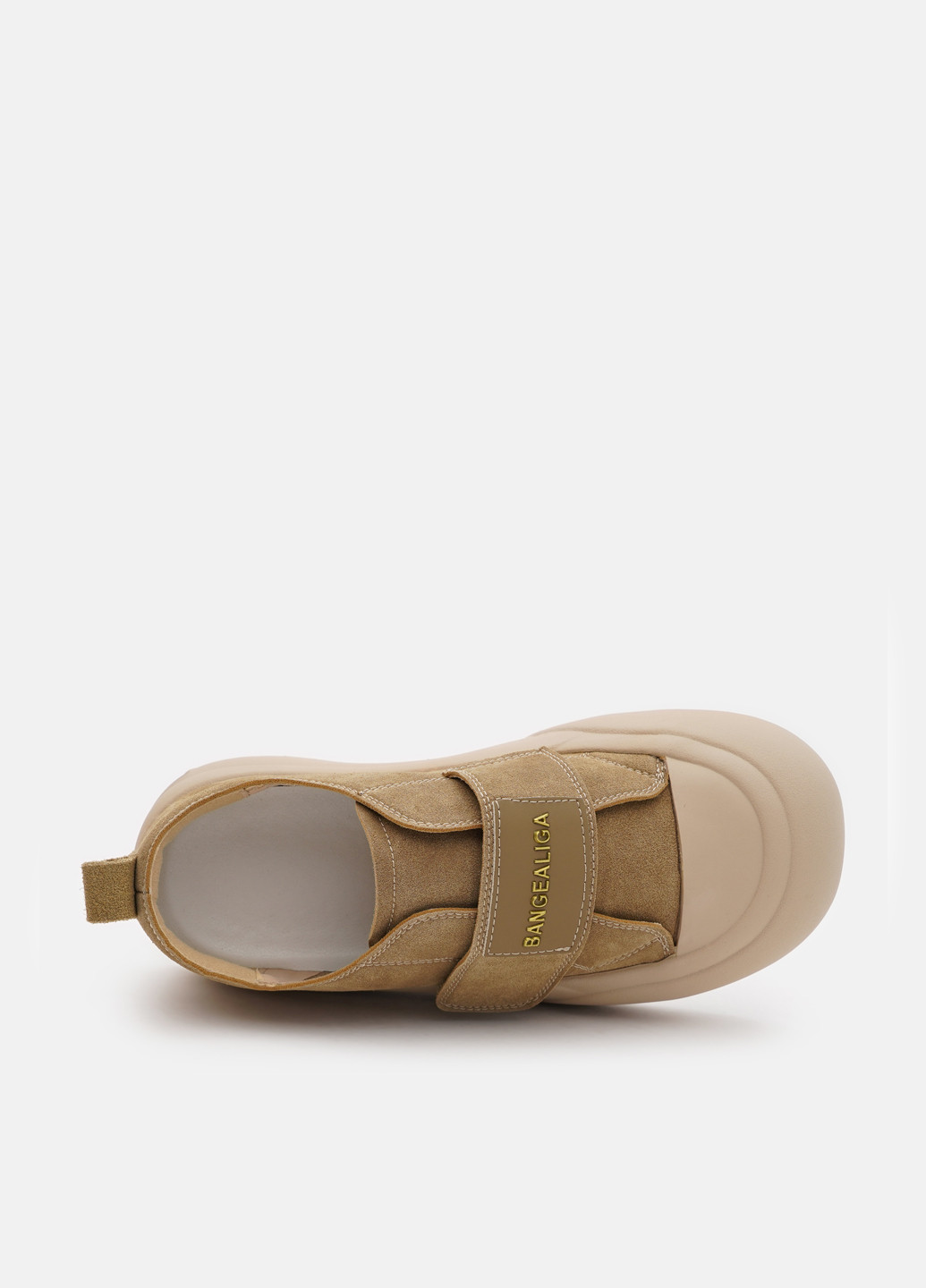 Темно-бежевые кеды Bigrosse