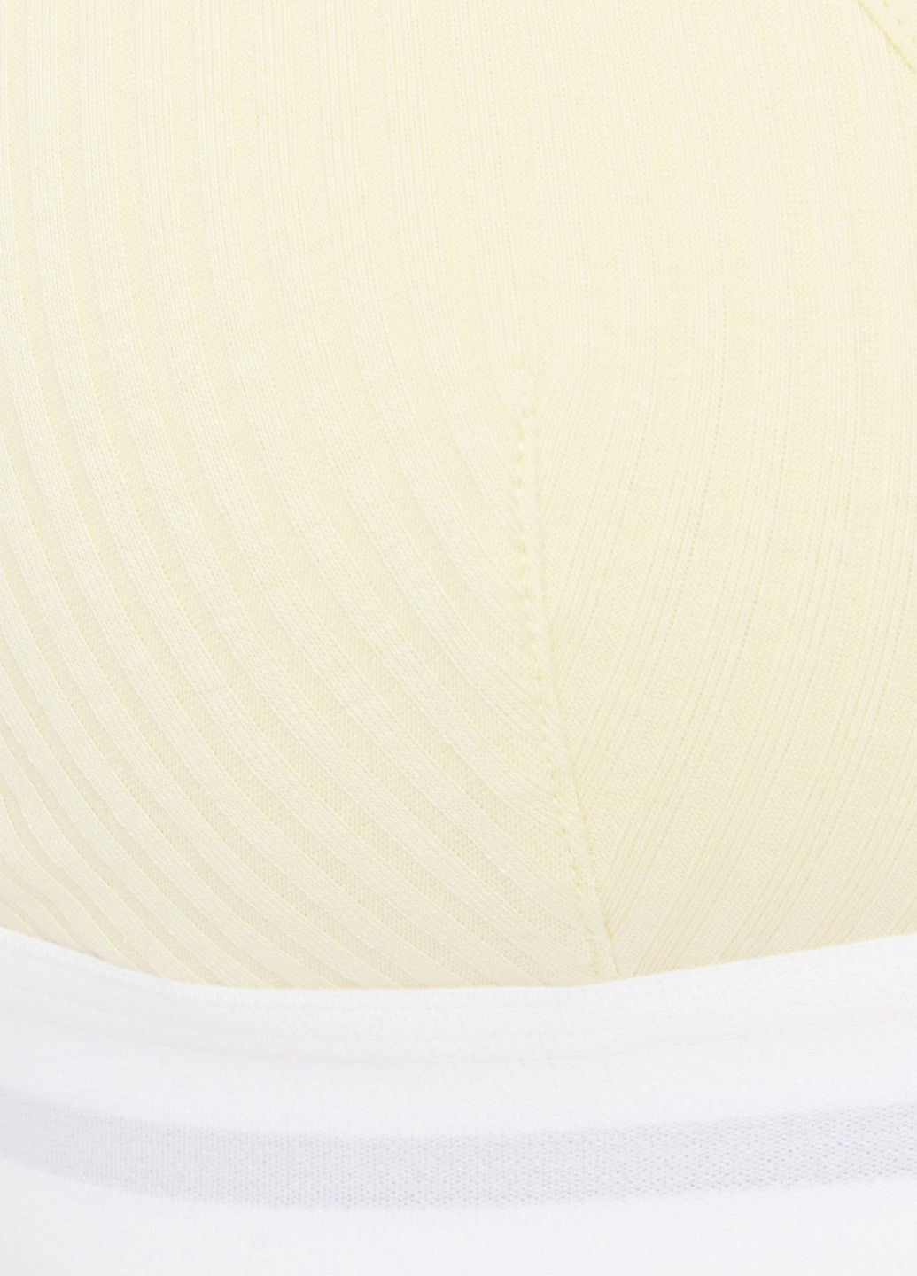 Жовтий тріенджел бюстгальтер Calvin Klein без кісточок бавовна