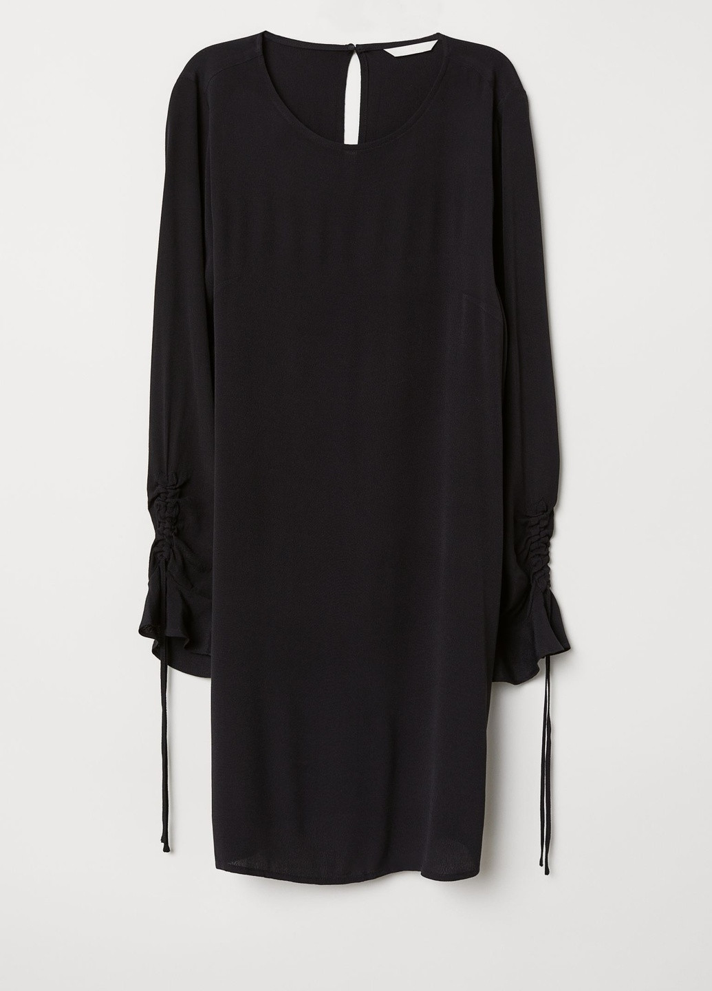 Чорна кежуал сукня H&M однотонна