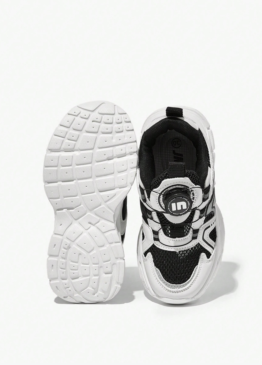 Чорно-білі Осінні кросівки SHEIN