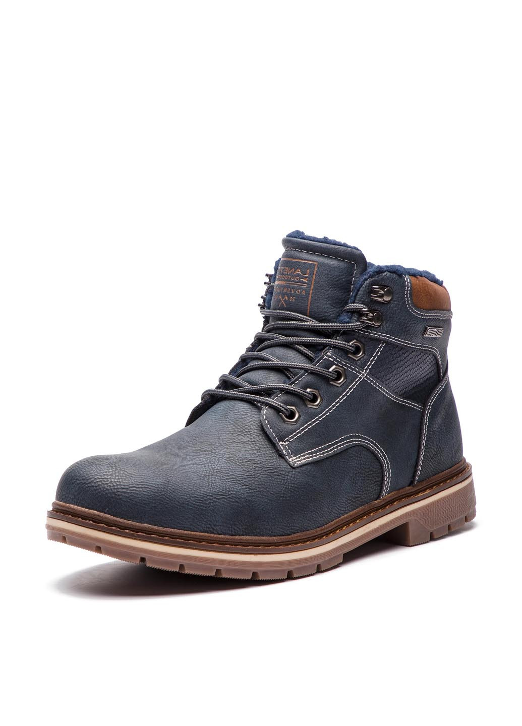 Темно-синие осенние черевики smp07-171041-01 Lanetti