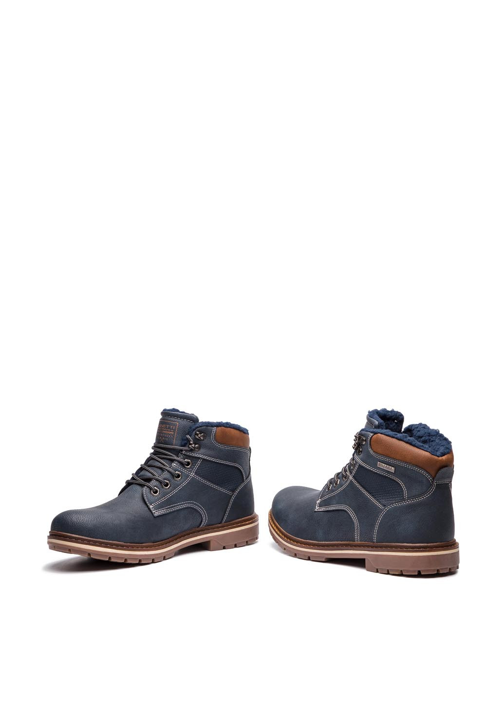 Темно-синие осенние черевики smp07-171041-01 Lanetti
