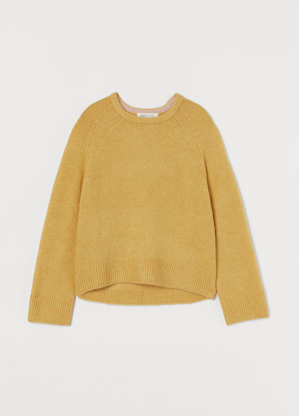 Жовтий демісезонний светр джемпер H&M