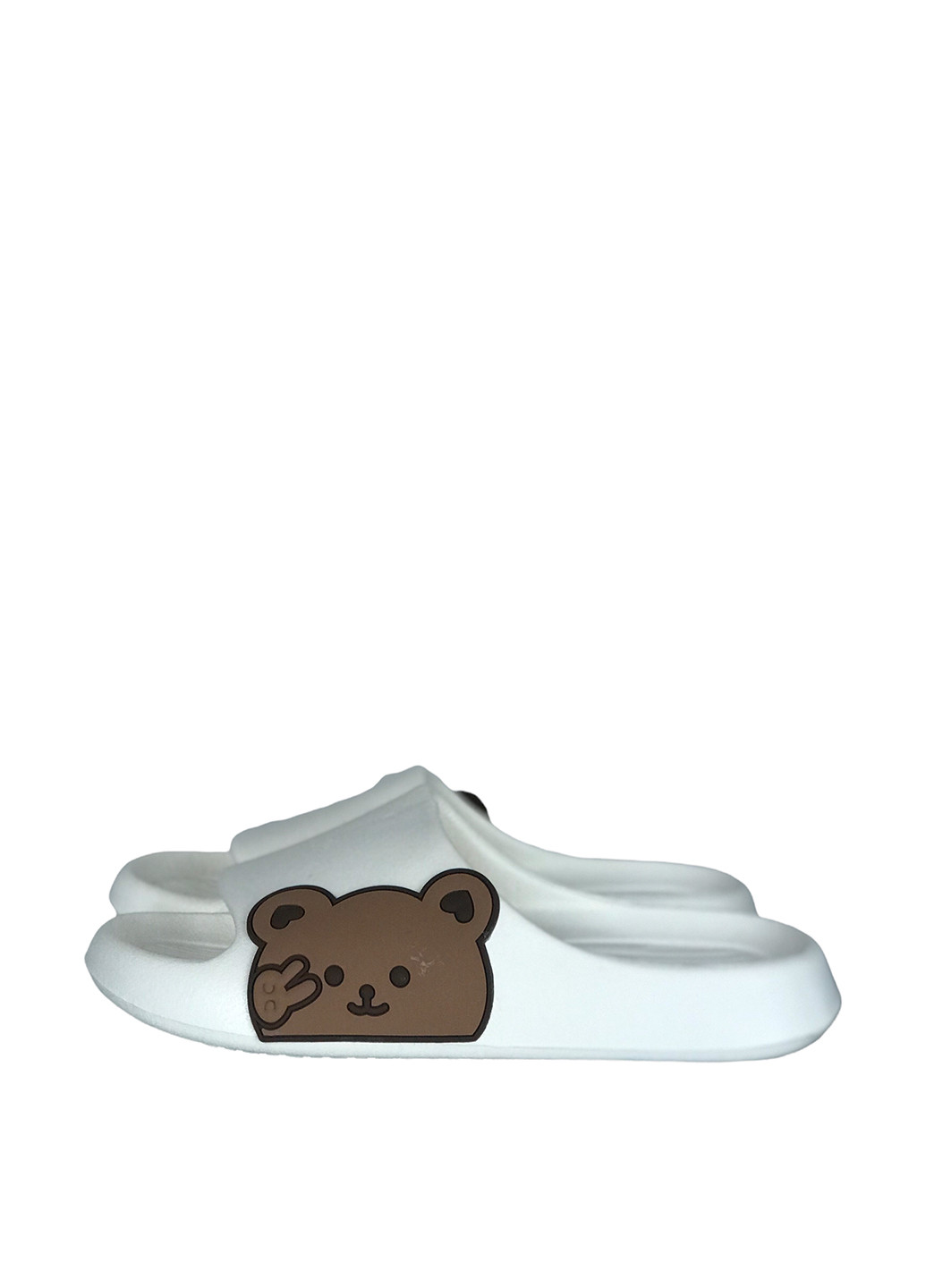 Белые шлепанцы Luck Line