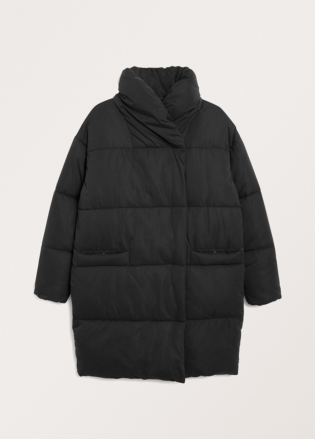 Чорна демісезонна куртка Monki