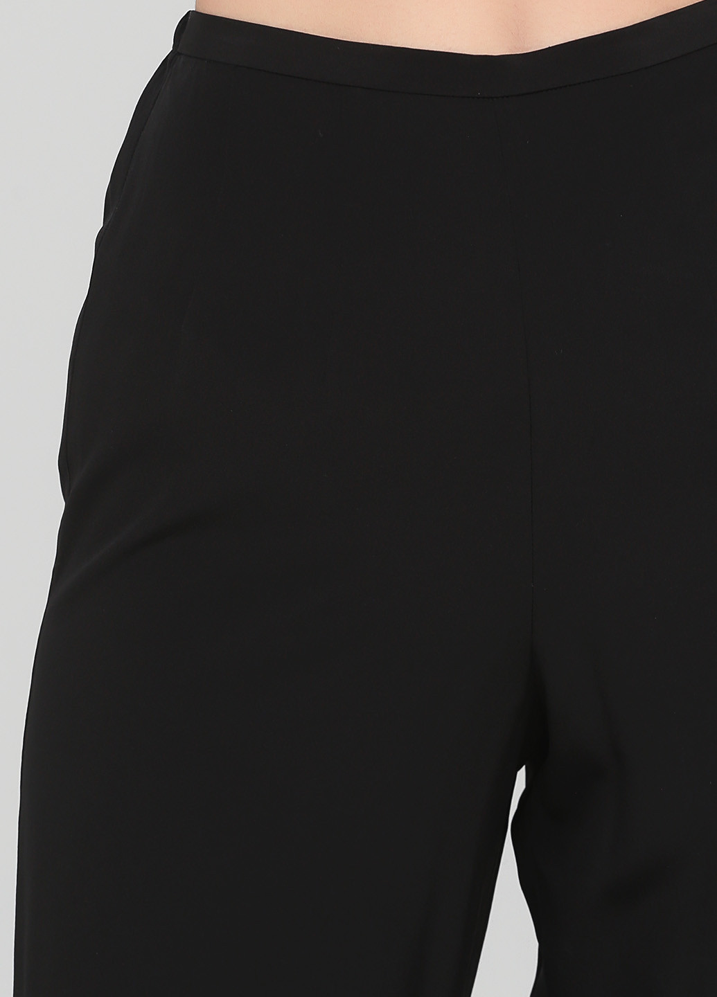 Черные кэжуал демисезонные прямые брюки The J. Peterman Company