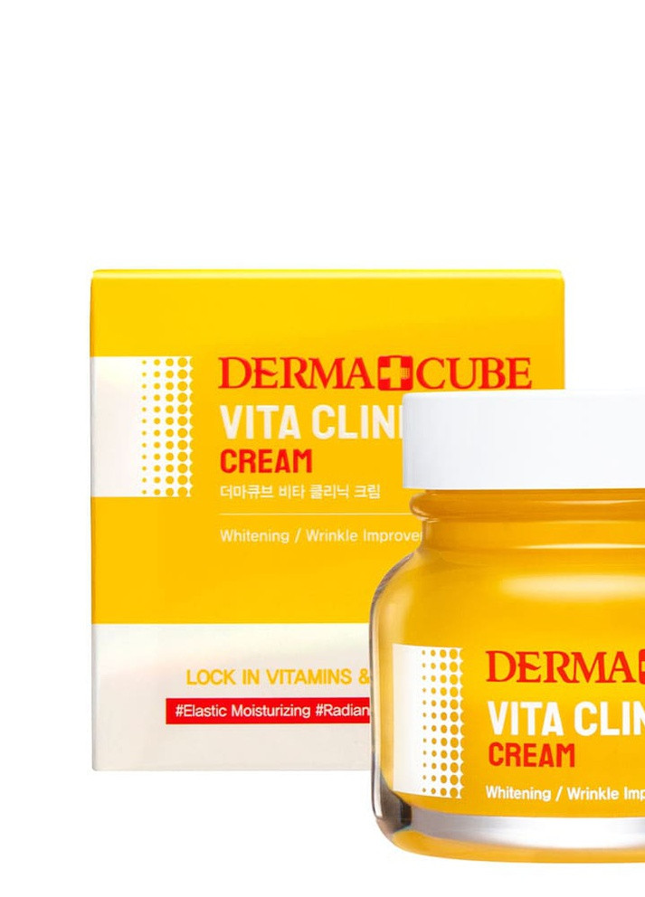 Вітамінний крем для молодості і сяйва шкіри Derma Cube Vita Clinic Cream, 60 мл FarmStay (220653097)