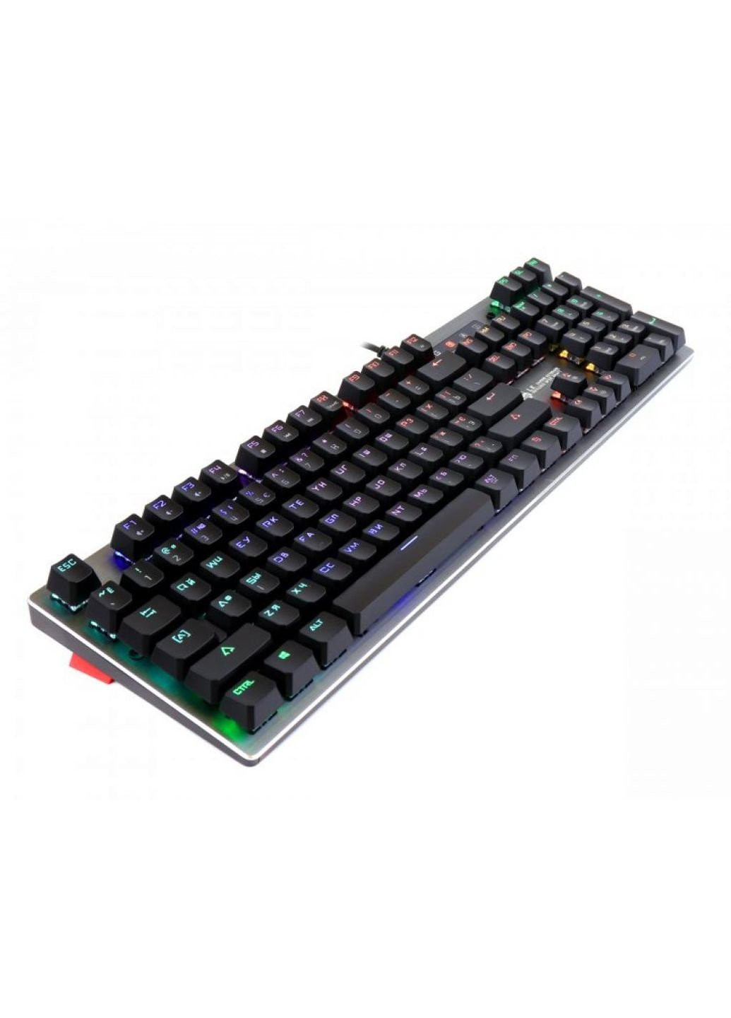 Клавіатура A4Tech bloody b760 green sw black (253468470)