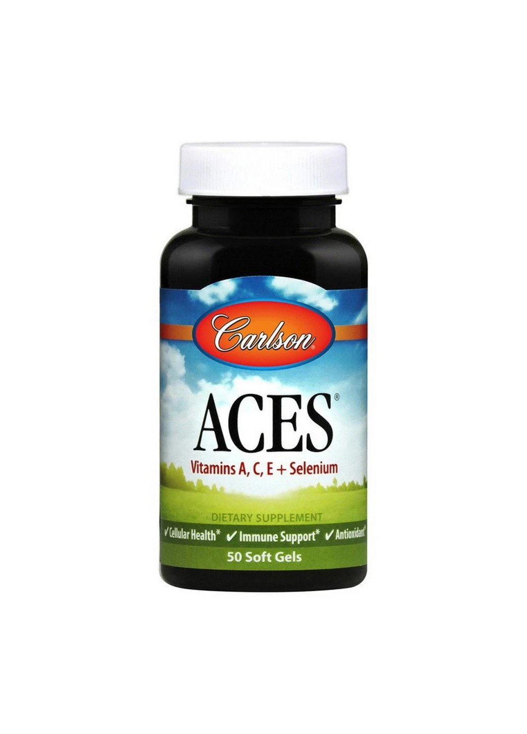 Комплекс вітамінів ACES Vitamins A, C, E + Selenium (50 капс) карлсон лаб Carlson Labs (255407466)