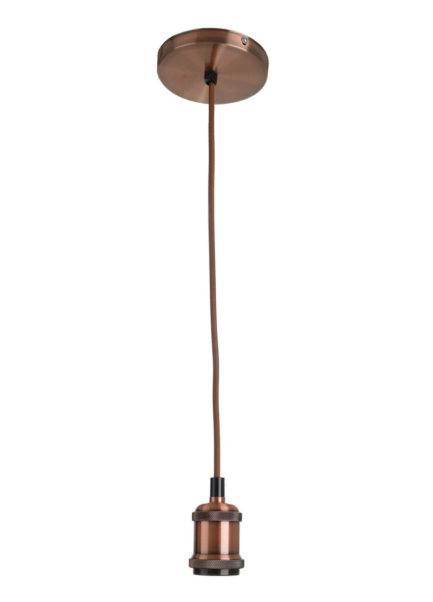 Люстра лофт підвіс кухонна HD-120S/1 E27 Copper Brille (253885957)