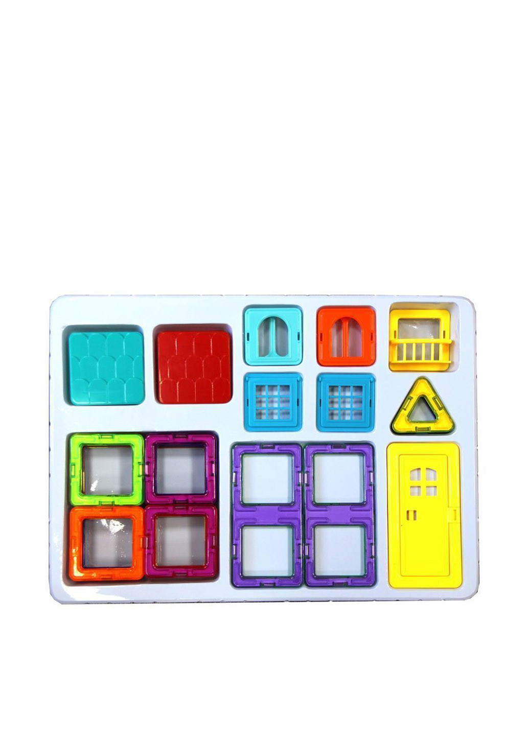 Конструктор магнітний (35 дит.), 28х39х6 см Магнікон (250614553)