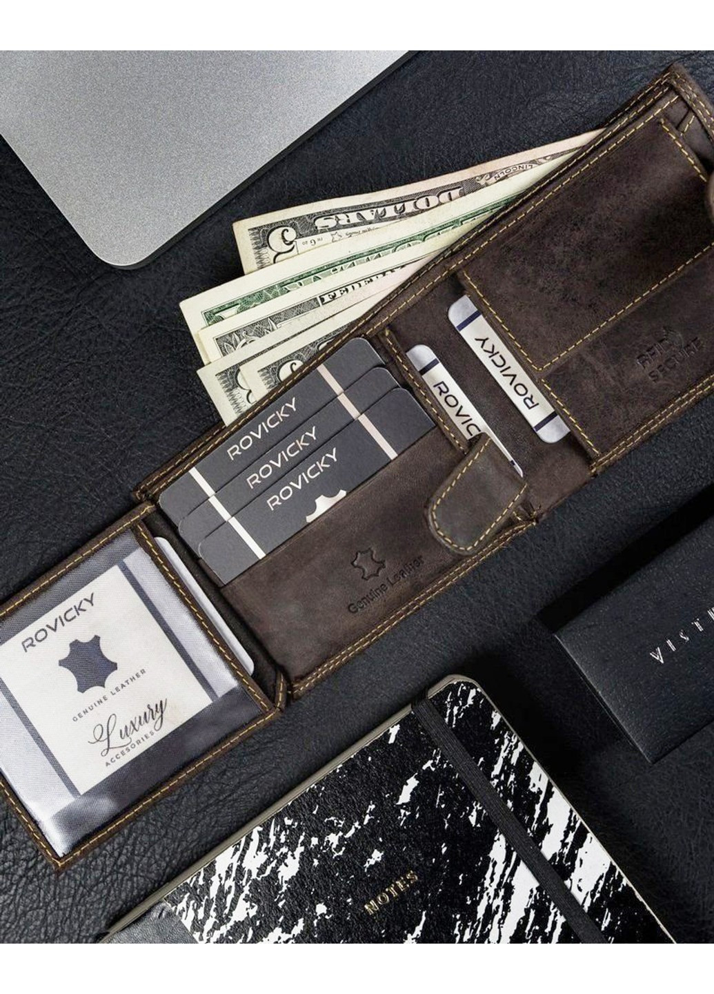 Кошелек мужской кожаный N0035L Always Wild (254314684)