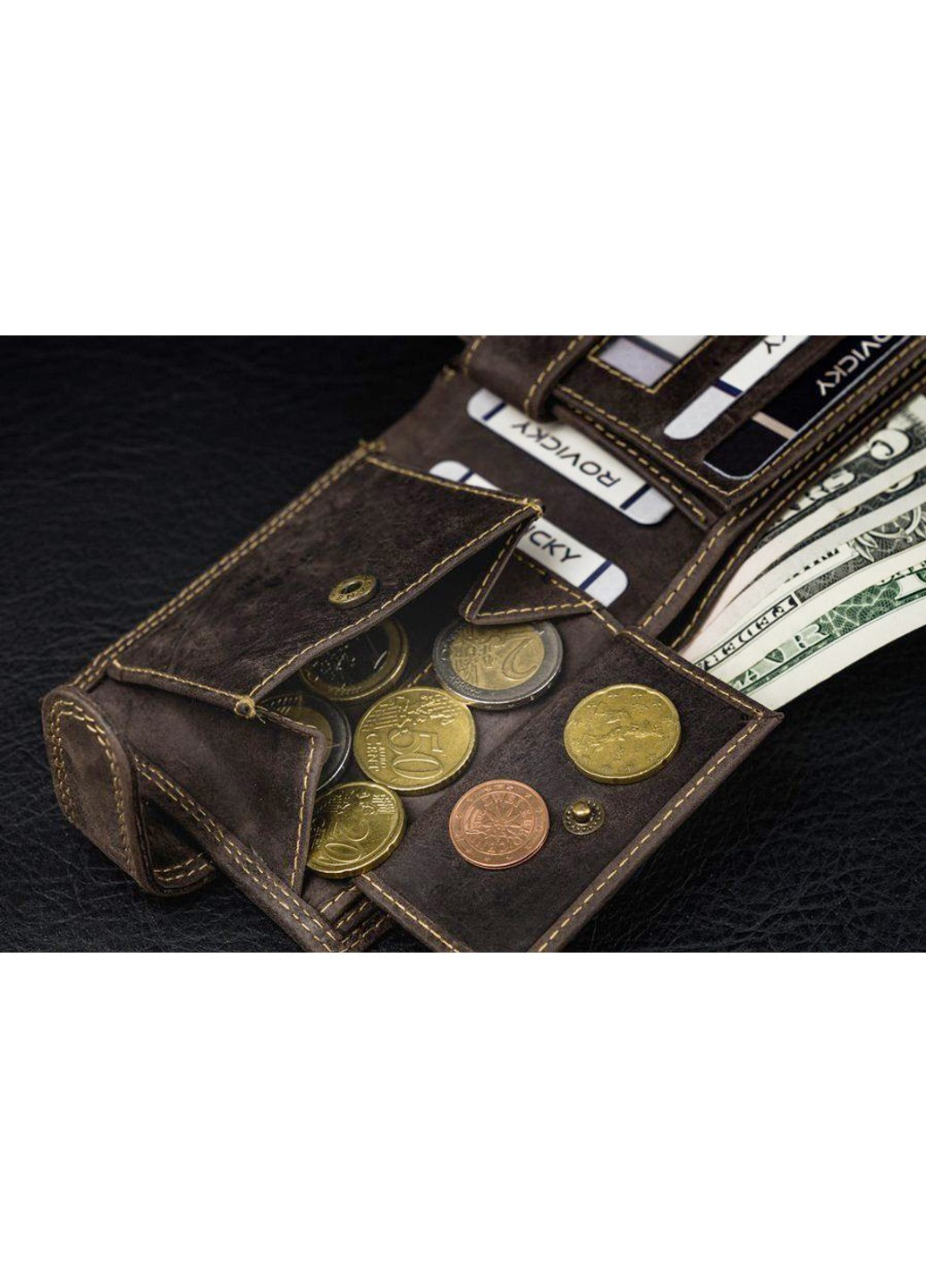 Кошелек мужской кожаный N0035L Always Wild (254314684)