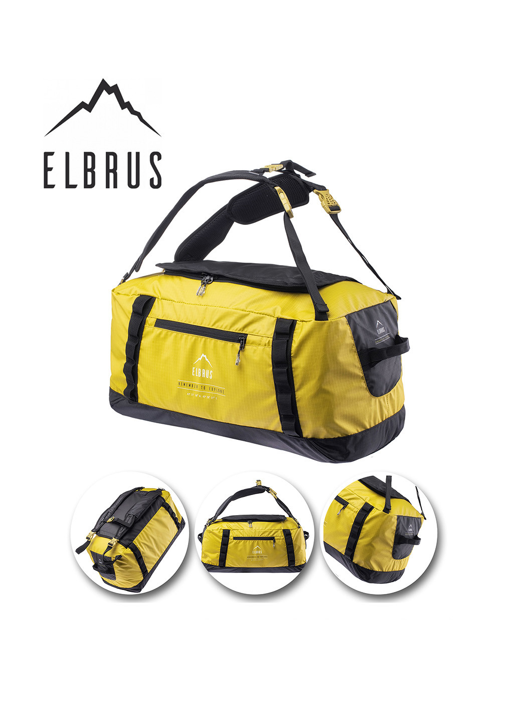 Cумка-рюкзак дорожня Brightybag Backpack Elbrus (254868493)