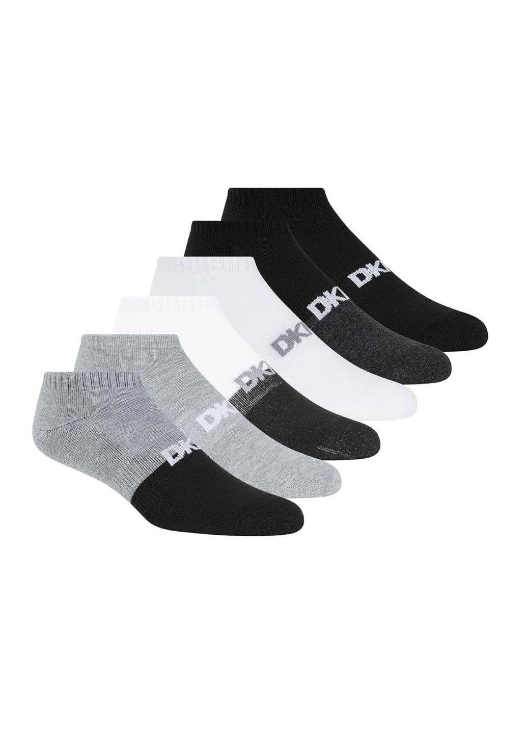 Комбіновані шкарпетки (6 пар) DKNY написи (331906214)