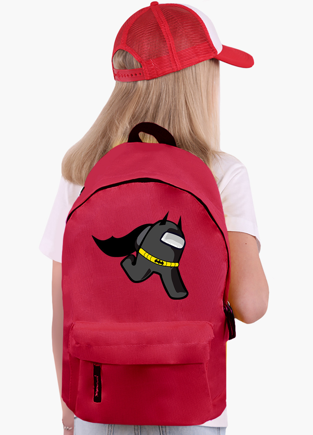 Детский рюкзак Амонг Ас Бетмен бэтмен (Among Us Batman) (9263-2430) MobiPrint (217074284)