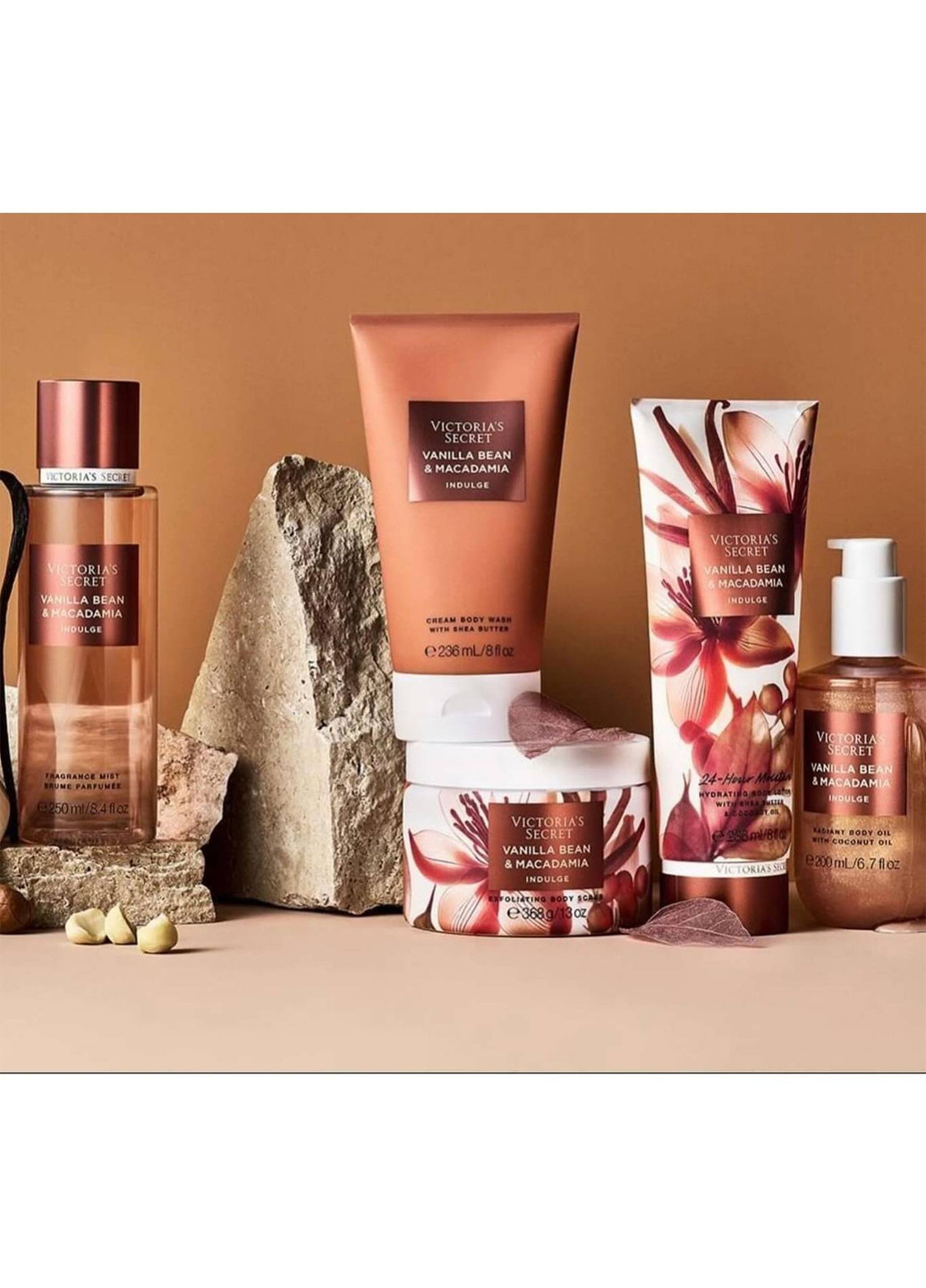 Парфумерний набір Vanilla Bean & Macadamia (5 ін.) Victoria's Secret (324296477)