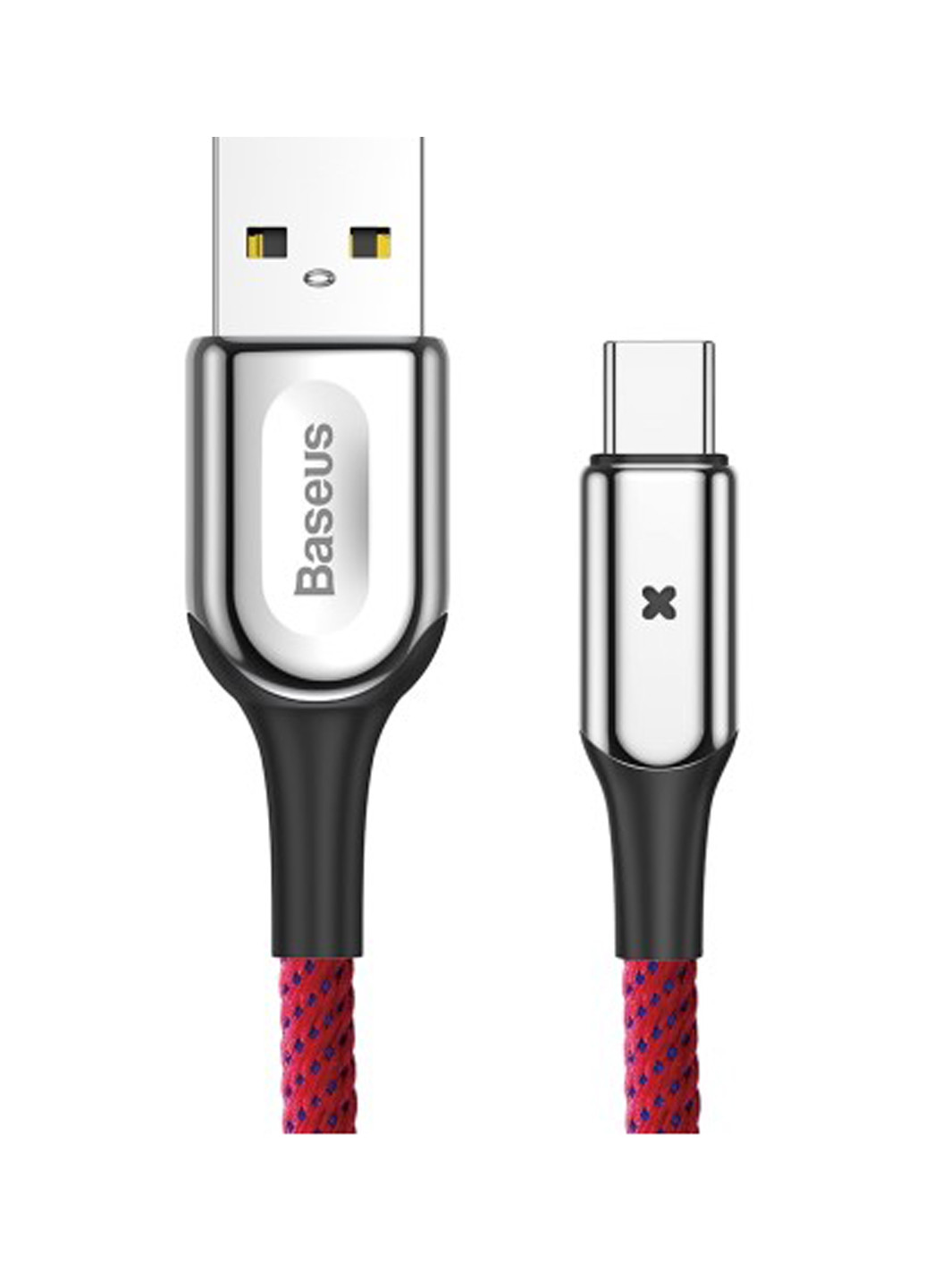 Кабель X-type Light Cable for Type-C 3A 1M Red (CATXD-A09) Baseus x-type light cable type-c (135000209)