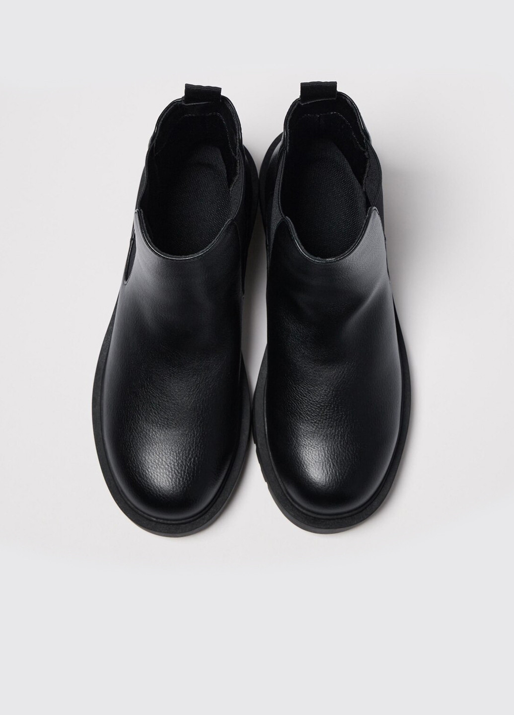Осенние ботинки челси Uniqlo без декора из искусственной кожи
