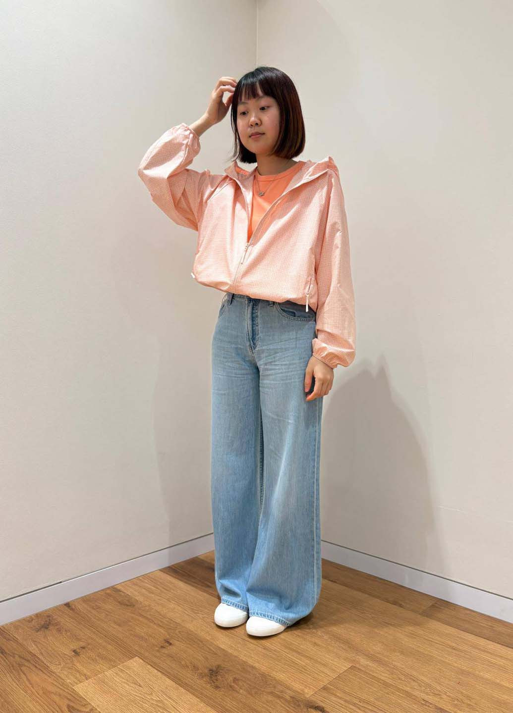 Розовый летний комплект (футболка, шорты) Uniqlo