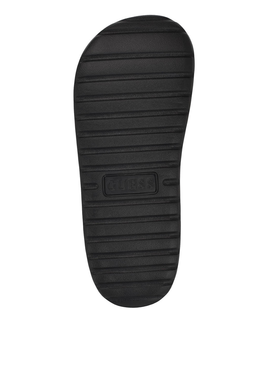 Черно-белые кэжуал шлепанцы Guess
