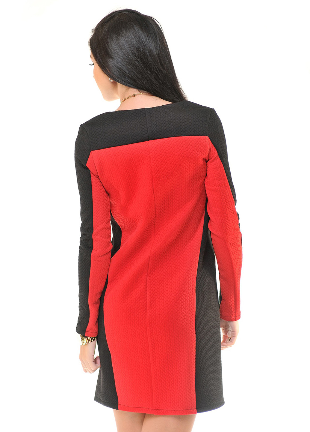 Красное кэжуал платье Azuri