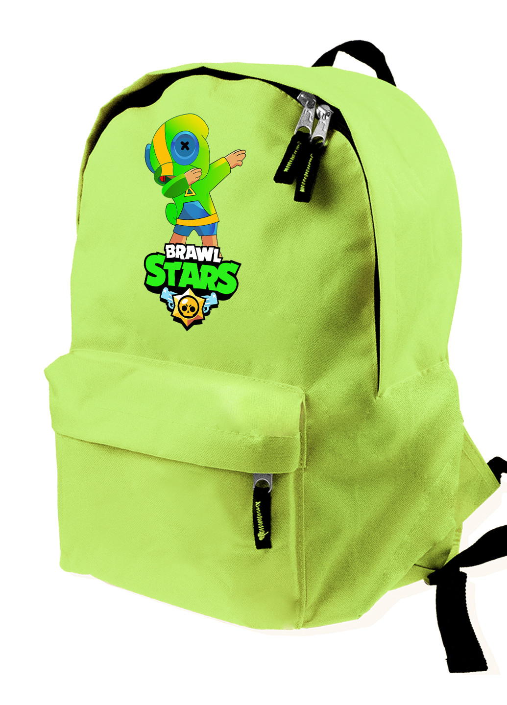 Детский рюкзак Зелений Леон Бравл Старс (Green Leon Brawl Stars) (9263-1705) MobiPrint (217075378)