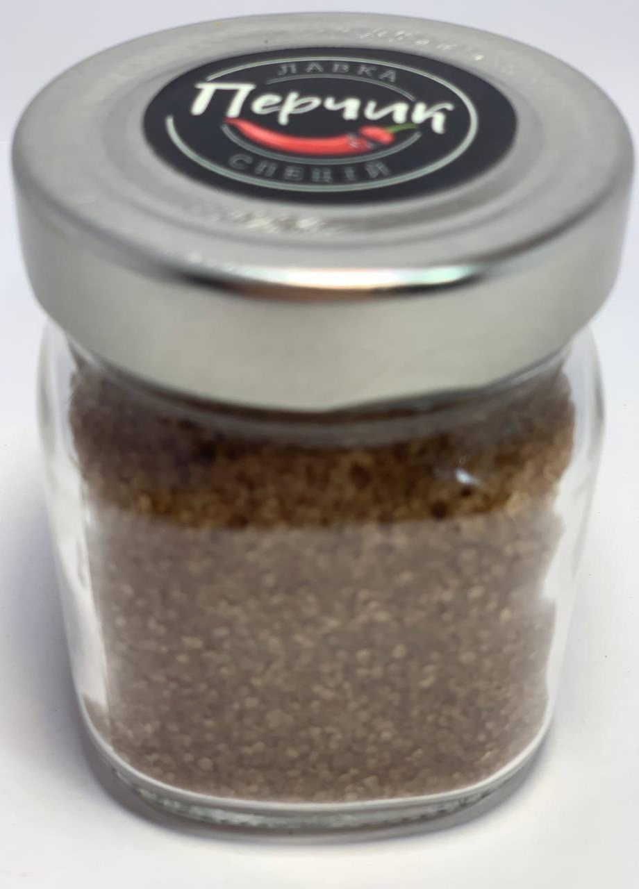 Соль копченая коричневая 200 грамм в стеклянной банке No Brand (251407685)