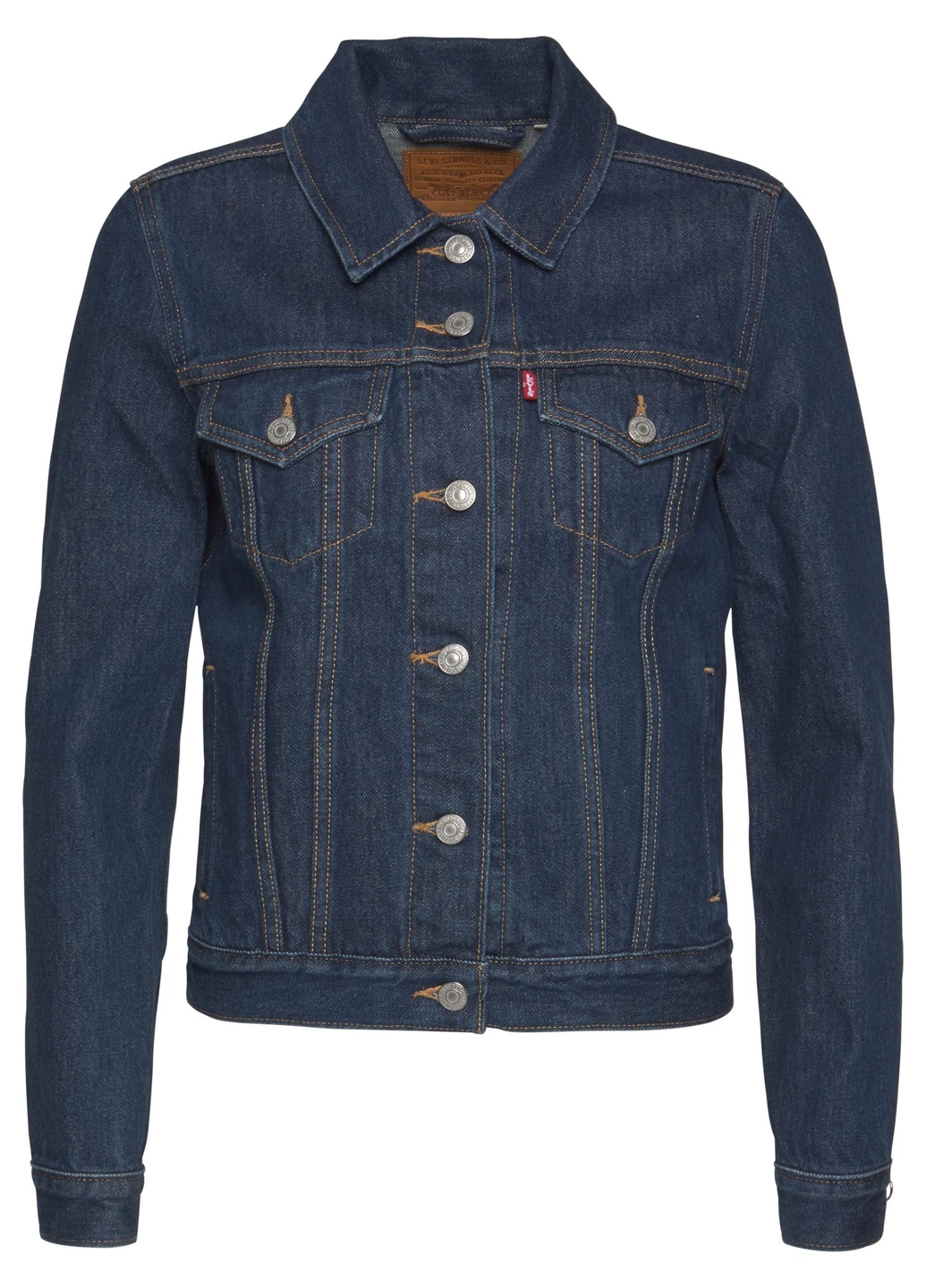 Темно-синяя демисезонная куртка Levi's