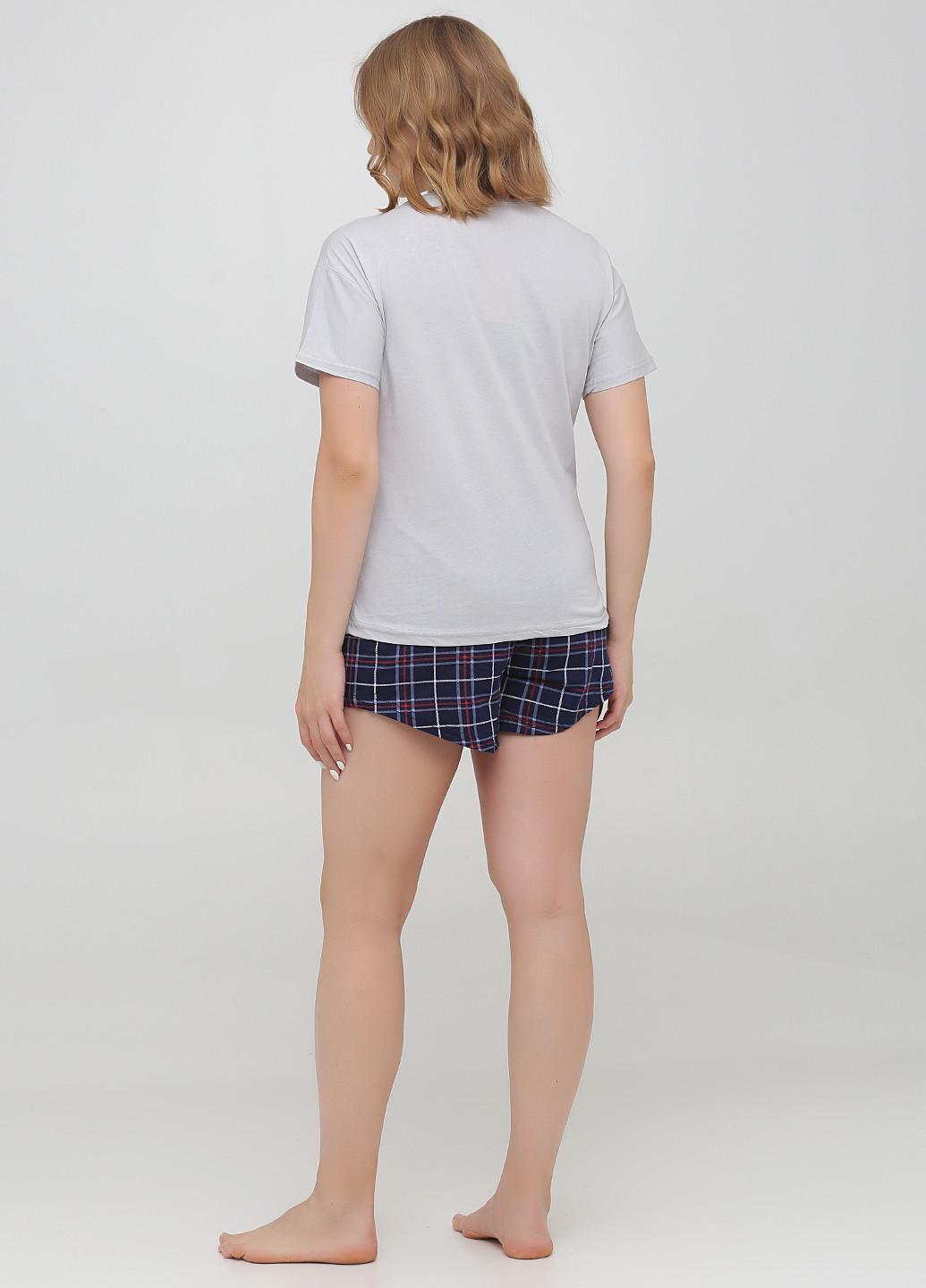 Сірий демісезонний комплект (футболка, шорти) ARCAN
