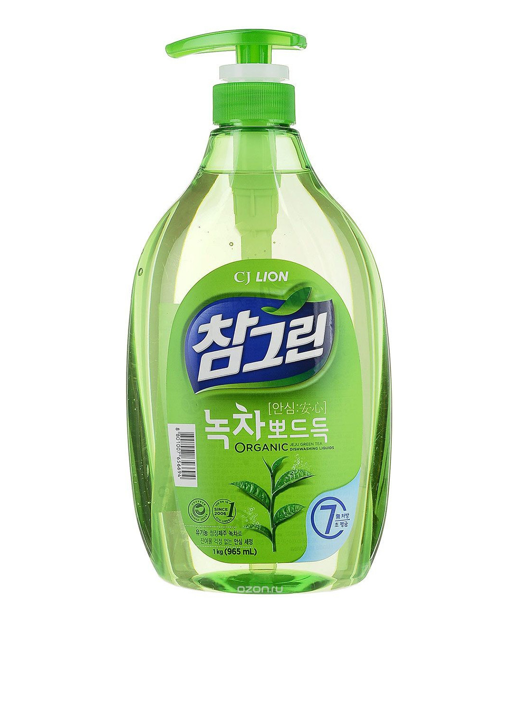 Засіб для миття посуду Зелений чай, 960 мл LION KOREA (124712378)