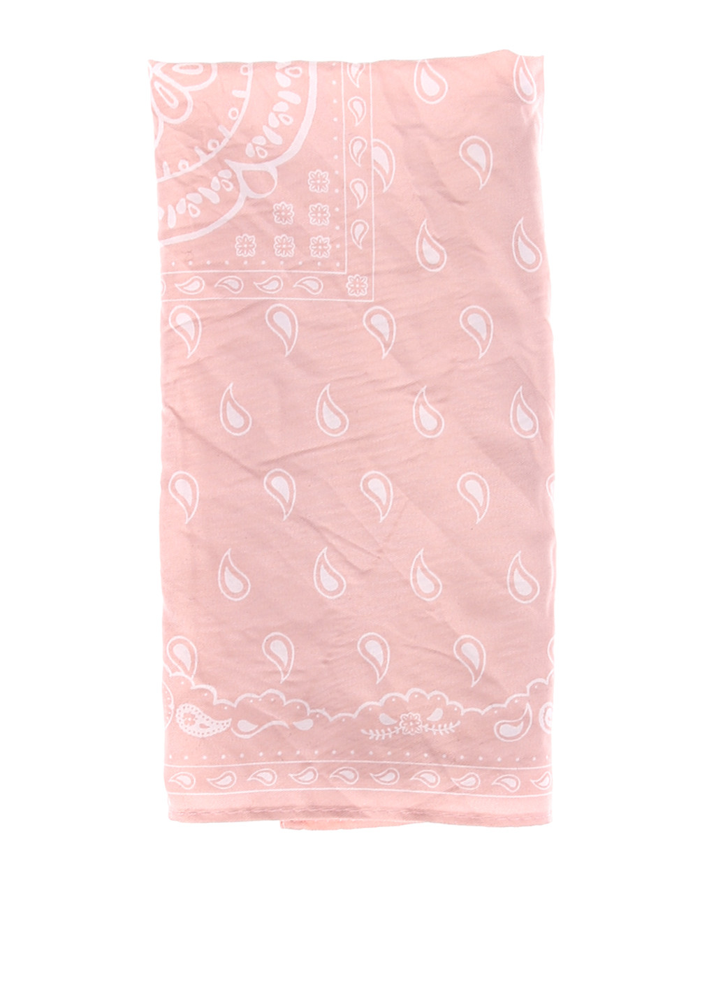 Платок H&M турецкие огурец розовый кэжуал искусственный шёлк, полиэстер