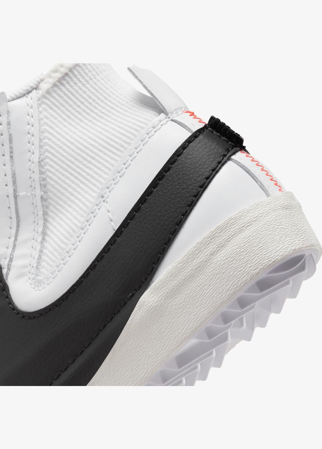 Білі літні кросівки dq1471-100 Nike BLAZER MID 77 JUMBO