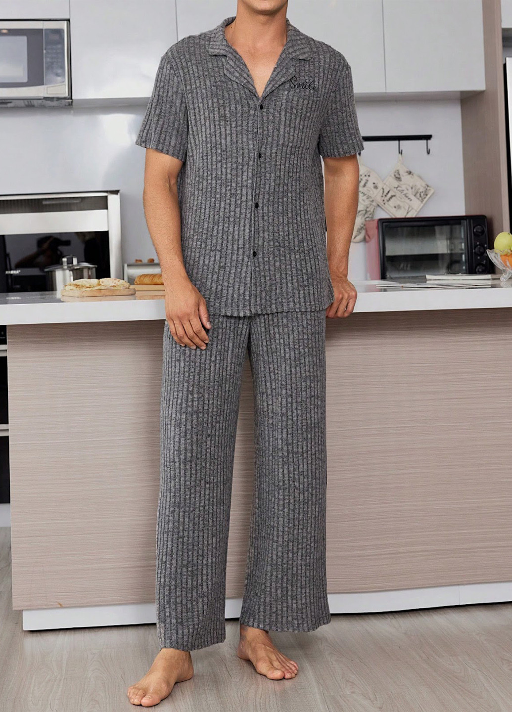 Пижама (рубашка, брюки) SHEIN (329532679)