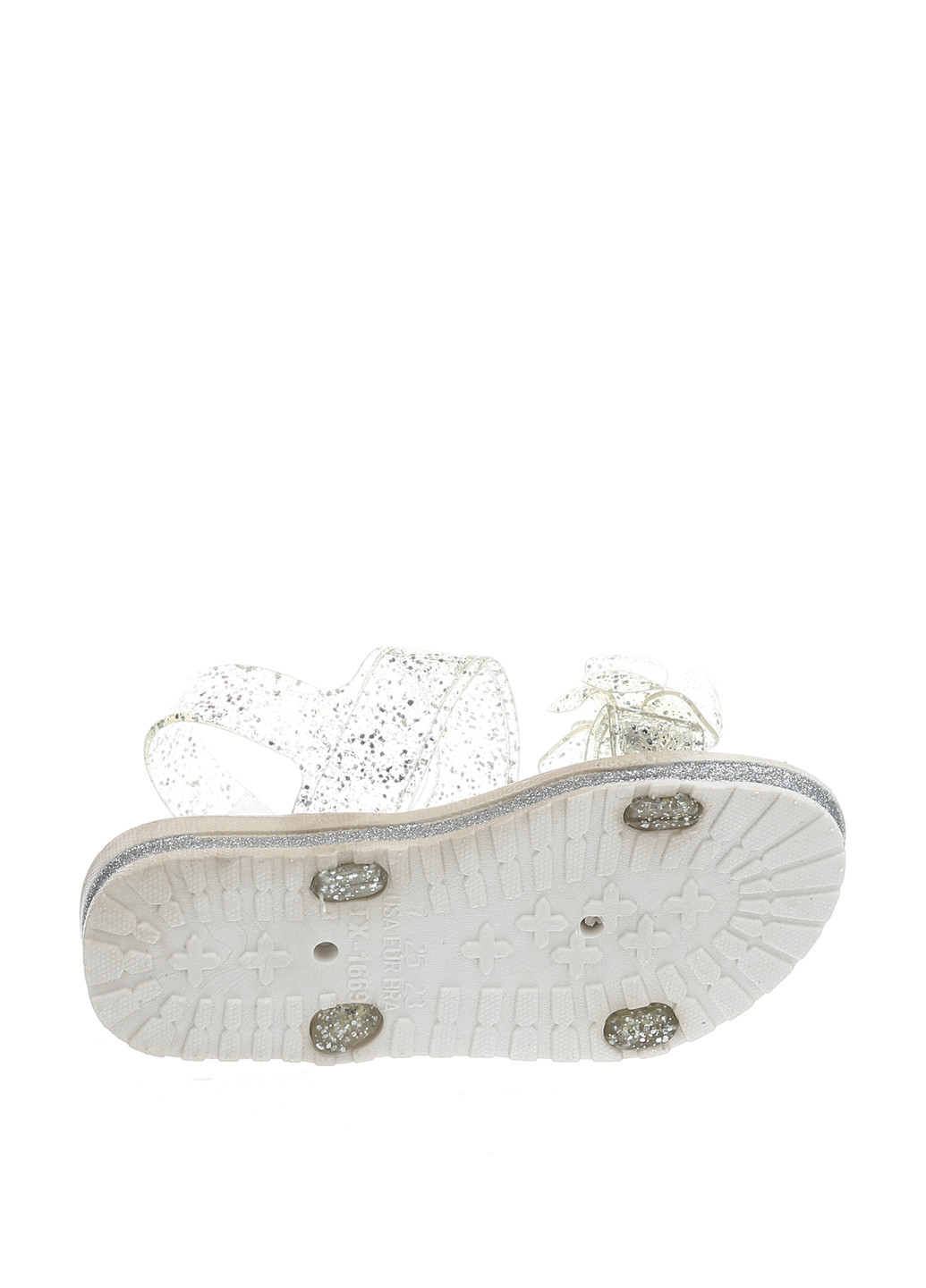 Серебряные пляжные сандалии Fashion на кнопках