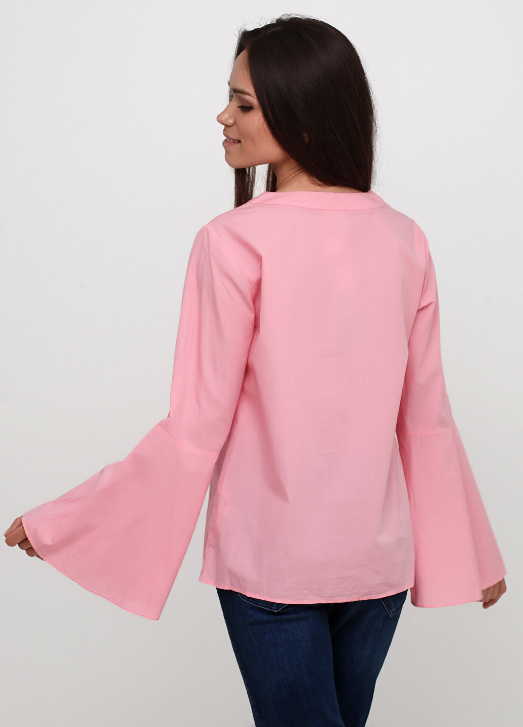 Розовая демисезонная блуза Vila
