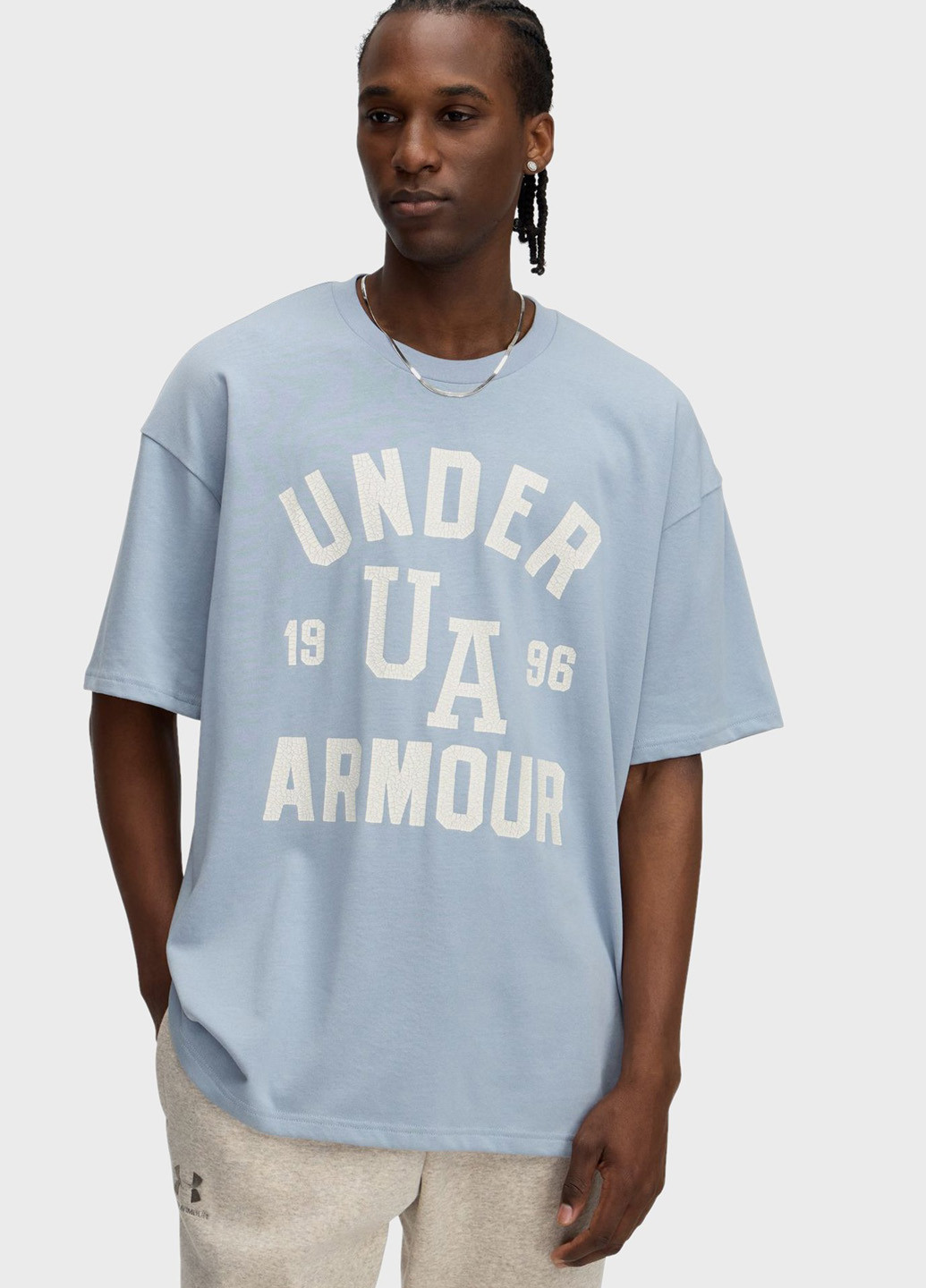 Голубая футболка Under Armour