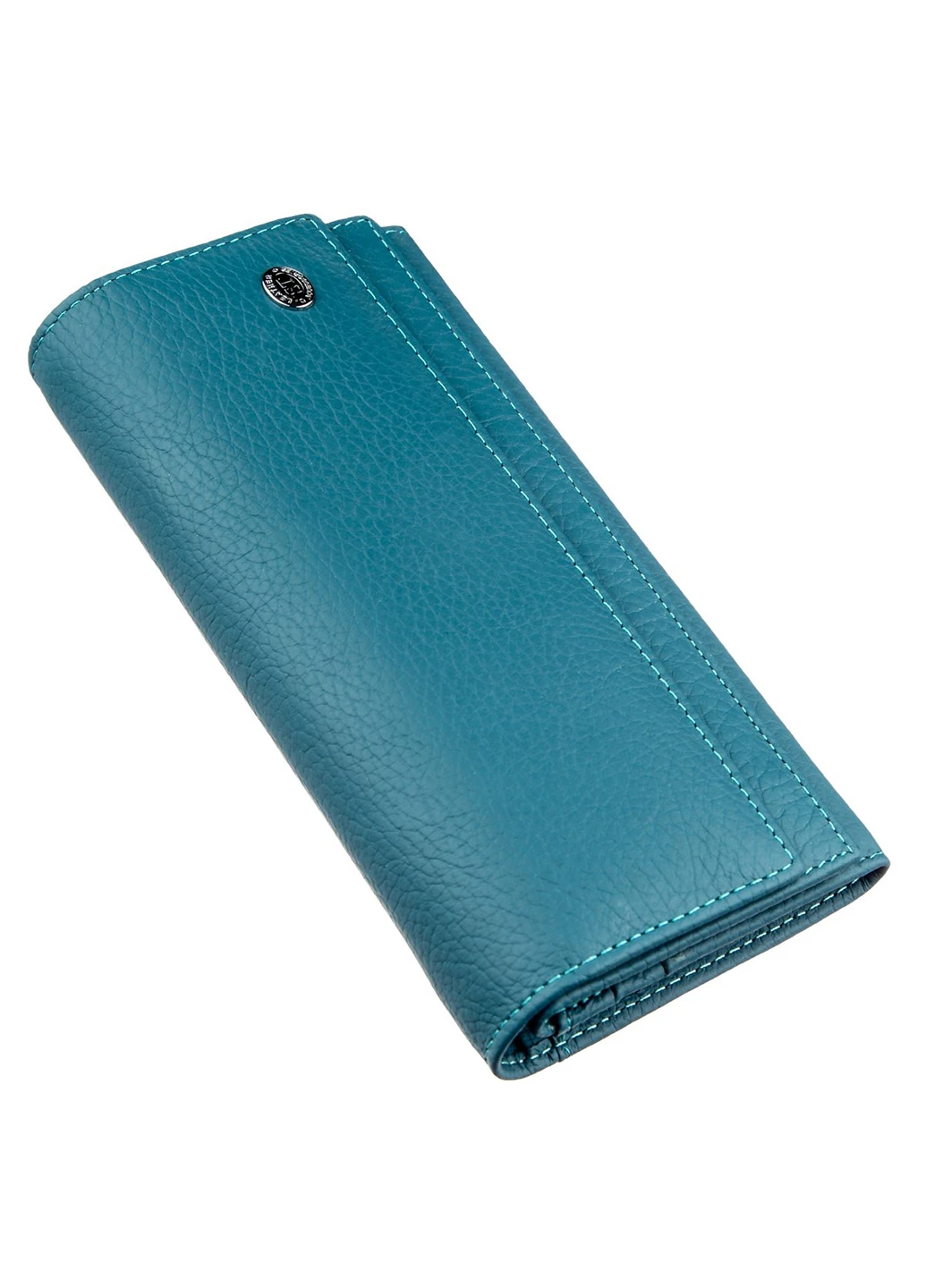 Жіночий шкіряний гаманець-візитниця 10х18,5 см st leather (252133115)