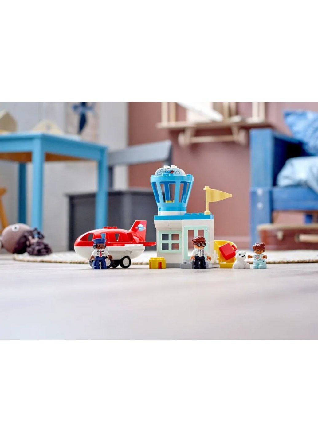 Конструктор (10961) Lego Duplo Самолет и аэропорт 28 деталей (249609107)